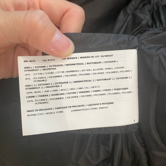 Woolrich buffalo check Tundra down jacket New - Picture 7 of 14